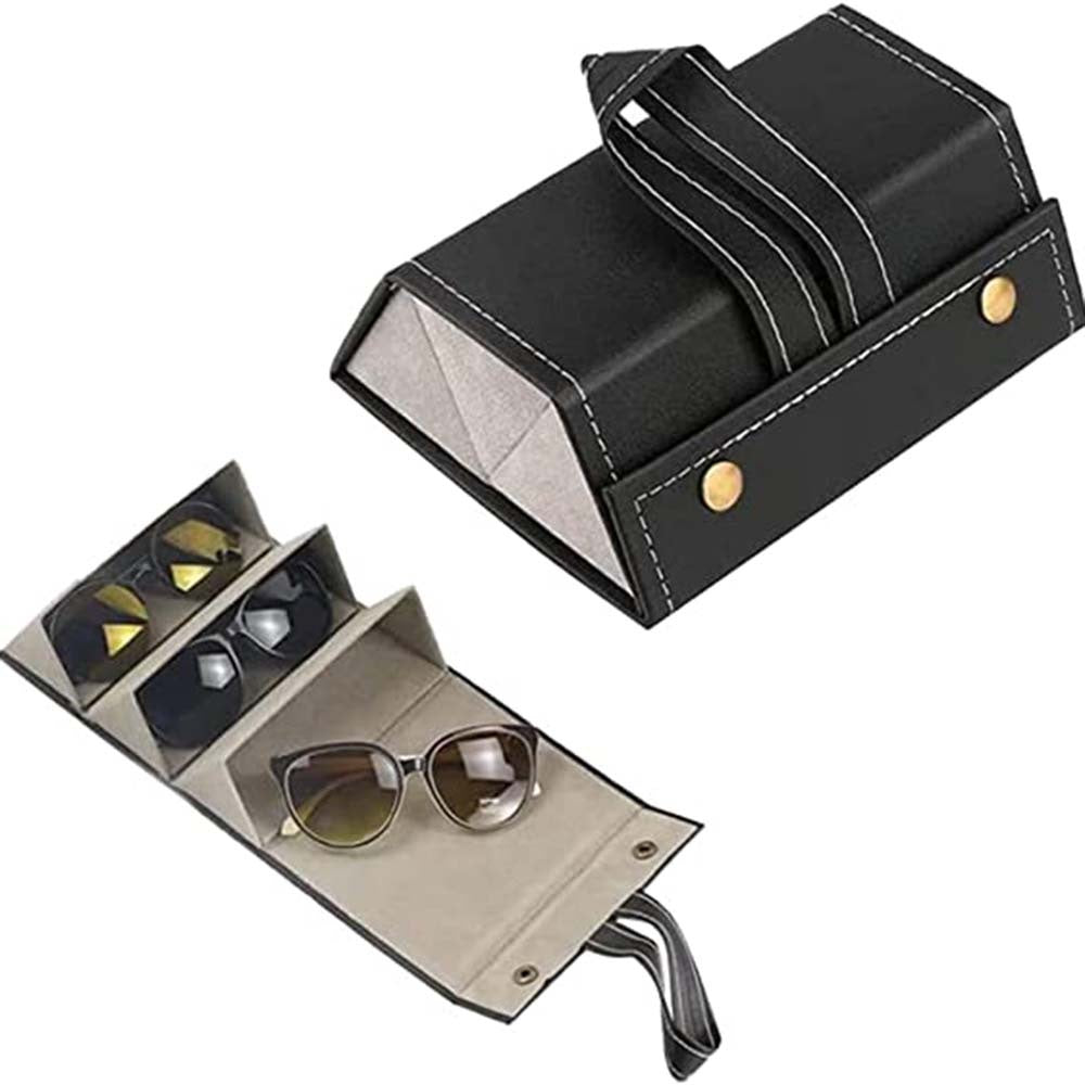 Sunglasses Travel Organizer 5 Slots , 3 Slots Glas