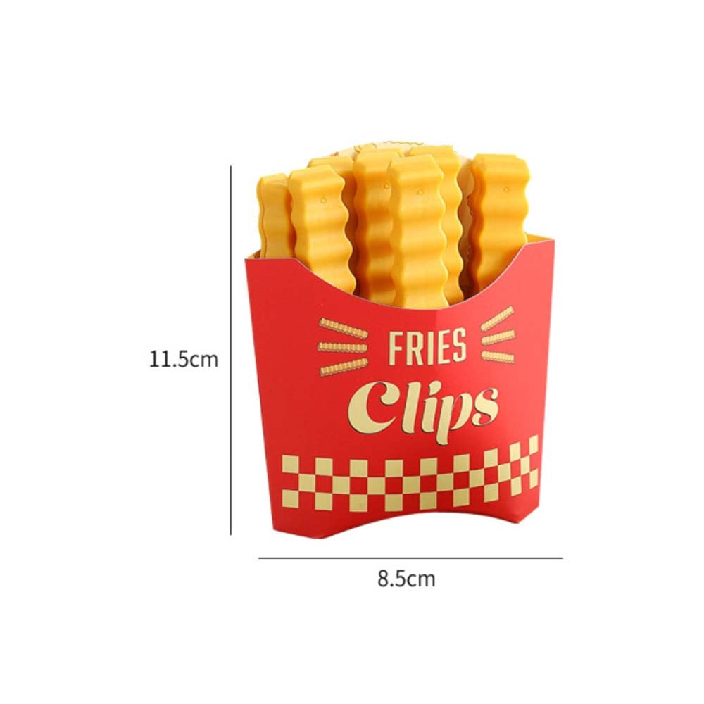 12PCS French-Fries-Shaped Bag Clips Potato sealing