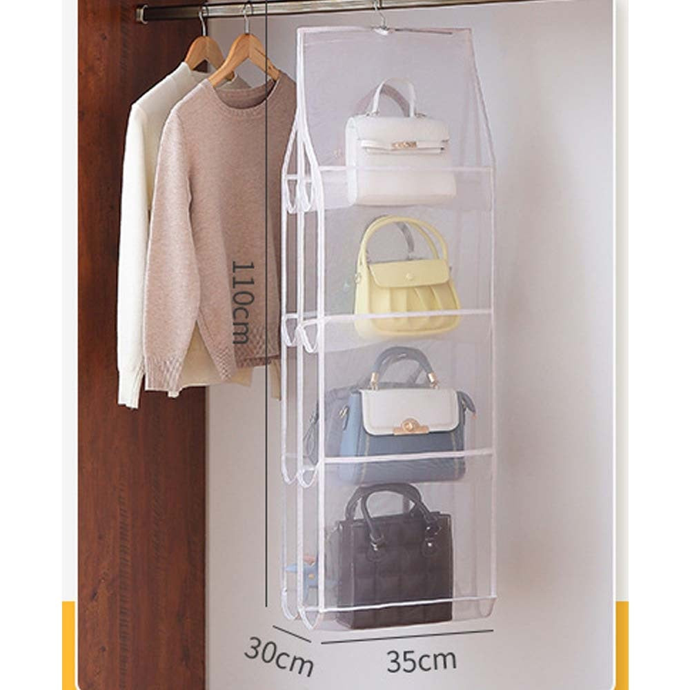 Handbag Hanging Organizer (8 Pocket), Hanging Purs