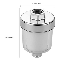 Bathroom Skin Care Shower Filter With 2pcs PP Cotton Removing Chlorine For Hard Water Softener Purifier Home pre-filtering