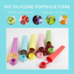 4Pcs Silicone Popsicle Molds 100110335