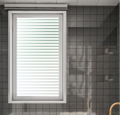 3d Blinds Bathroom Window Stickers 100110847