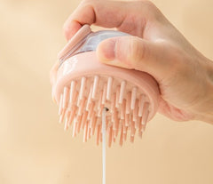 1pc Shampoo Brush Hair Massage Brush Automatic Liq