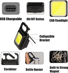 Led Keychain Light, 50g Mini Flashlight