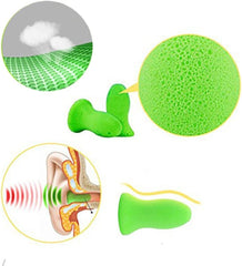 Reusable Sleep Earplugs for Noise Reduction 3 Pairs - Highest 48.4dB NRR Foam Hearing Protection Ear Shield for Sleeping, Travel, Work, Snoring