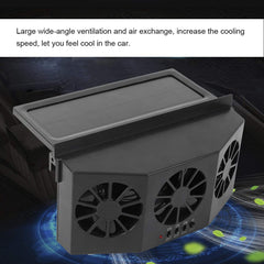 Solar Powered Cooler Car Ventilator