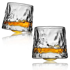 Rocking Whiskey Glasses, Personalised Whisky Tumbler