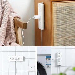 Stick-on Organiser Multi-functional hooks with No 