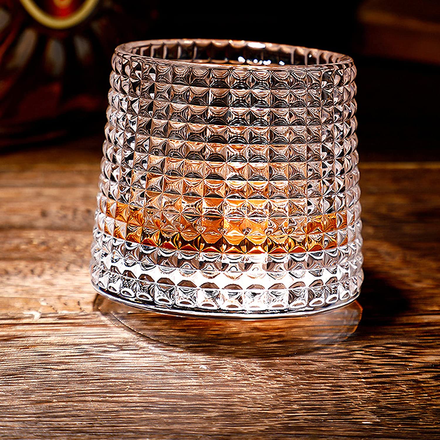 Rocking Whiskey Glasses, Personalised Whisky Tumbler