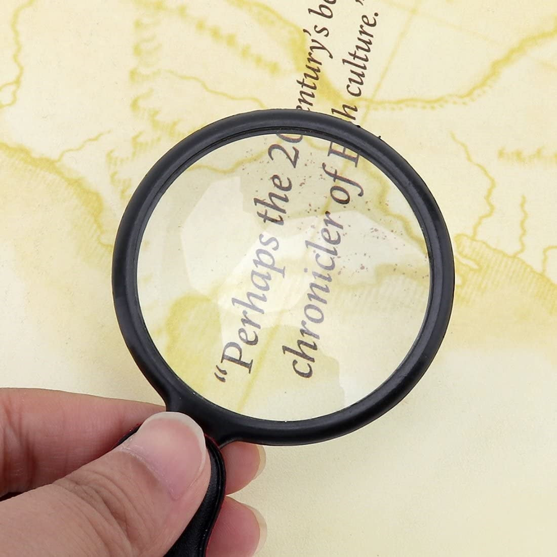 Mini Pocket Magnifier, Magnifying Glasses with Cor