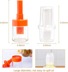 Silicone Oil Brush Bottle Set-Dip&Squeeze Mode Oil