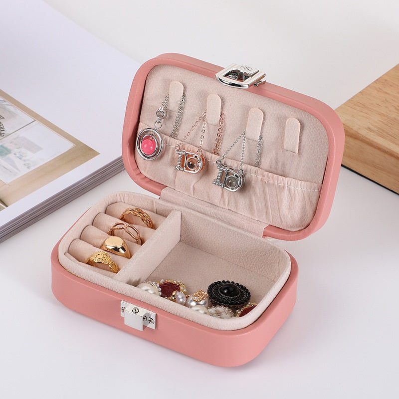 Travel Portable Mini Jewelry Box 100110767