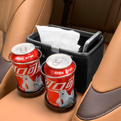car drawer box storage box water cup holder